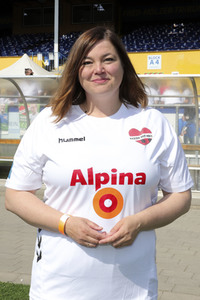 Benefiz-Fußballspiel 'Kicken mit Herz' 2021 in Hamburg