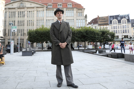 Dreharbeiten 'Torstraße 1' in Görlitz