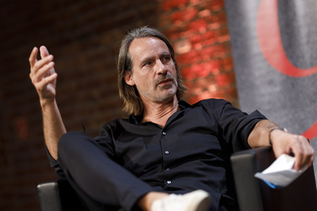 Jens Söring und Richard David Precht auf der phil.cologne 2021 in Köln