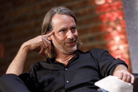 Jens Söring und Richard David Precht auf der phil.cologne 2021 in Köln