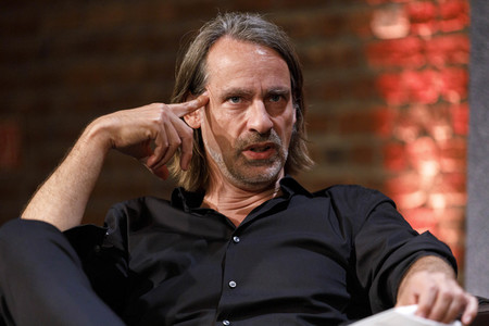 Jens Söring und Richard David Precht auf der phil.cologne 2021 in Köln