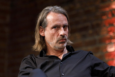 Jens Söring und Richard David Precht auf der phil.cologne 2021 in Köln