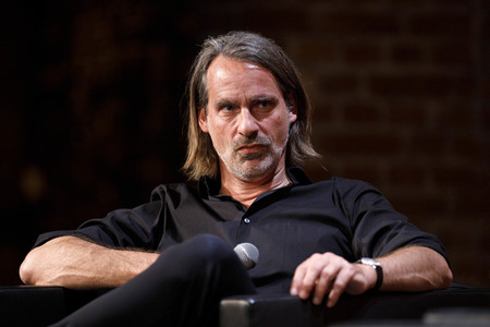 Jens Söring und Richard David Precht auf der phil.cologne 2021 in Köln