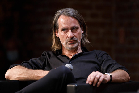 Jens Söring und Richard David Precht auf der phil.cologne 2021 in Köln