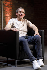 Jens Söring und Richard David Precht auf der phil.cologne 2021 in Köln