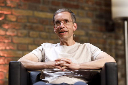 Jens Söring und Richard David Precht auf der phil.cologne 2021 in Köln