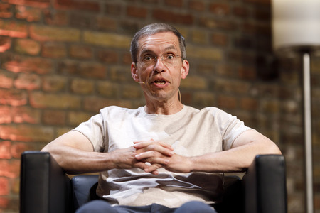 Jens Söring und Richard David Precht auf der phil.cologne 2021 in Köln