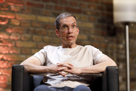 Jens Söring und Richard David Precht auf der phil.cologne 2021 in Köln