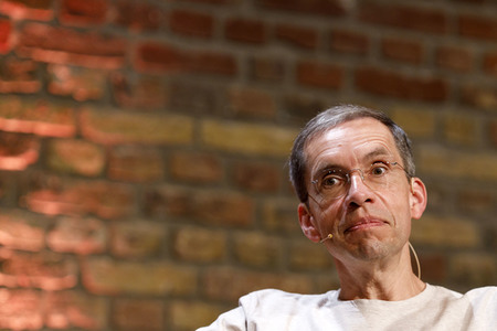 Jens Söring und Richard David Precht auf der phil.cologne 2021 in Köln