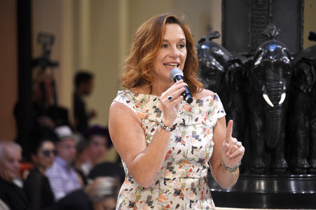 Anja Gockel Fashion Show auf der Berlin Fashion Week Spring/Summer 2022