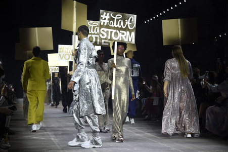 Kilian Kerner Fashion Show auf der Berlin Fashion Week Spring/Summer 2022