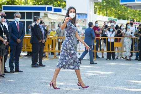 Königin Letitzia bei der Eröffnung der Buchmesse in Madrid
