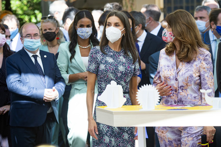 Königin Letitzia bei der Eröffnung der Buchmesse in Madrid