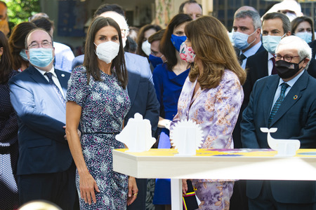 Königin Letitzia bei der Eröffnung der Buchmesse in Madrid