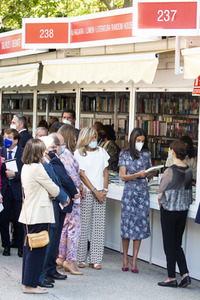 Königin Letitzia bei der Eröffnung der Buchmesse in Madrid