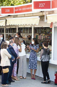Königin Letitzia bei der Eröffnung der Buchmesse in Madrid