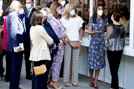 Königin Letitzia bei der Eröffnung der Buchmesse in Madrid