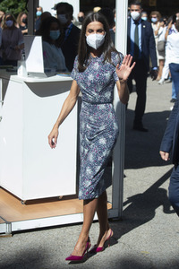 Königin Letitzia bei der Eröffnung der Buchmesse in Madrid
