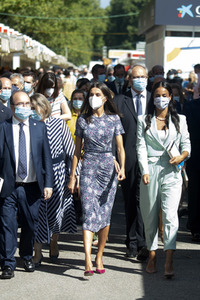 Königin Letitzia bei der Eröffnung der Buchmesse in Madrid
