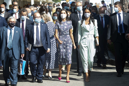Königin Letitzia bei der Eröffnung der Buchmesse in Madrid