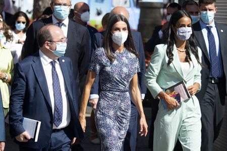 Königin Letitzia bei der Eröffnung der Buchmesse in Madrid