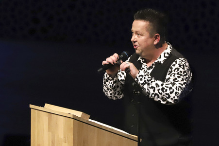 Sebastian Krumbiegel auf dem Harbour Front Literaturfestival 2021 in Hamburg