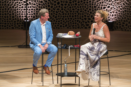 Eckart von Hirschhausen beim Harbour Front Literaturfestival 2021 in Hamburg