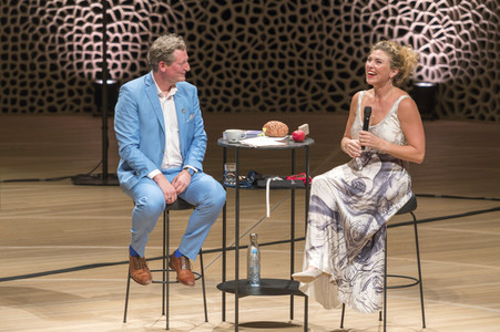 Eckart von Hirschhausen beim Harbour Front Literaturfestival 2021 in Hamburg