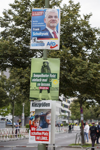 Triell - Dreikampf ums Kanzleramt in Berlin