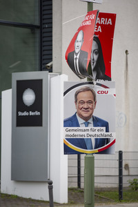 Triell - Dreikampf ums Kanzleramt in Berlin