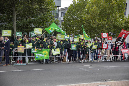Triell - Dreikampf ums Kanzleramt in Berlin