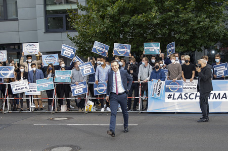 Triell - Dreikampf ums Kanzleramt in Berlin