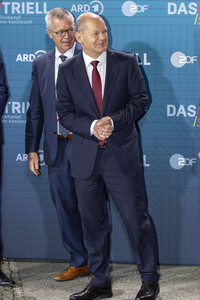 Triell - Dreikampf ums Kanzleramt in Berlin