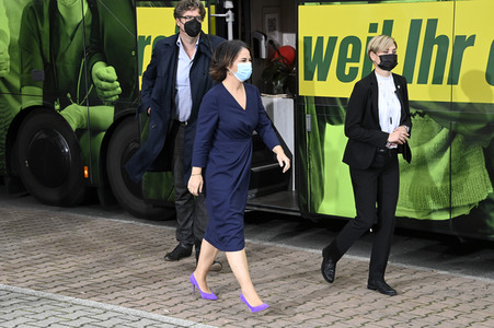 Triell - Dreikampf ums Kanzleramt in Berlin