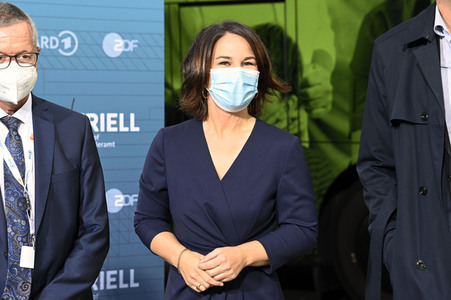 Triell - Dreikampf ums Kanzleramt in Berlin