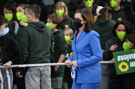 Triell - Dreikampf ums Kanzleramt in Berlin