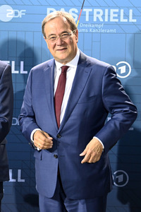 Triell - Dreikampf ums Kanzleramt in Berlin