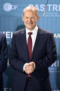 Triell - Dreikampf ums Kanzleramt in Berlin