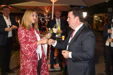 Triell - Dreikampf ums Kanzleramt in Berlin