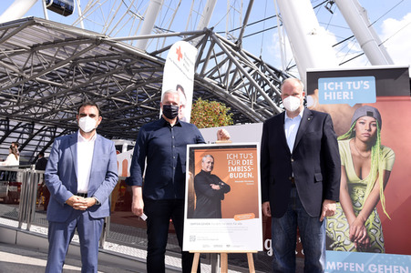 Impfaktion in München