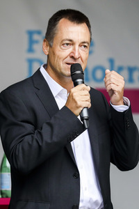 FDP-Wahlkampfveranstaltung mit Christian Lindner in Dresden