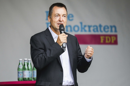 FDP-Wahlkampfveranstaltung mit Christian Lindner in Dresden