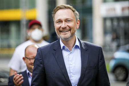 FDP-Wahlkampfveranstaltung mit Christian Lindner in Dresden