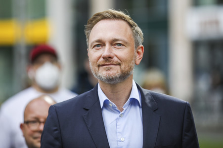 FDP-Wahlkampfveranstaltung mit Christian Lindner in Dresden