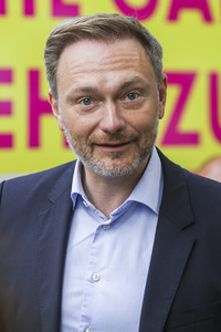 FDP-Wahlkampfveranstaltung mit Christian Lindner in Dresden