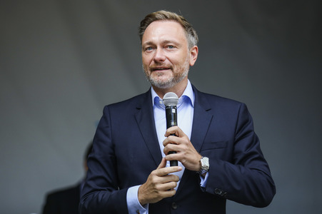 FDP-Wahlkampfveranstaltung mit Christian Lindner in Dresden