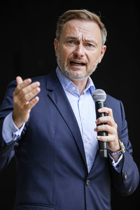 FDP-Wahlkampfveranstaltung mit Christian Lindner in Dresden