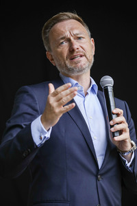 FDP-Wahlkampfveranstaltung mit Christian Lindner in Dresden