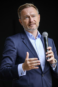 FDP-Wahlkampfveranstaltung mit Christian Lindner in Dresden