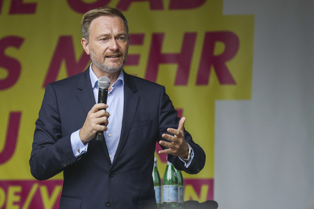 FDP-Wahlkampfveranstaltung mit Christian Lindner in Dresden
